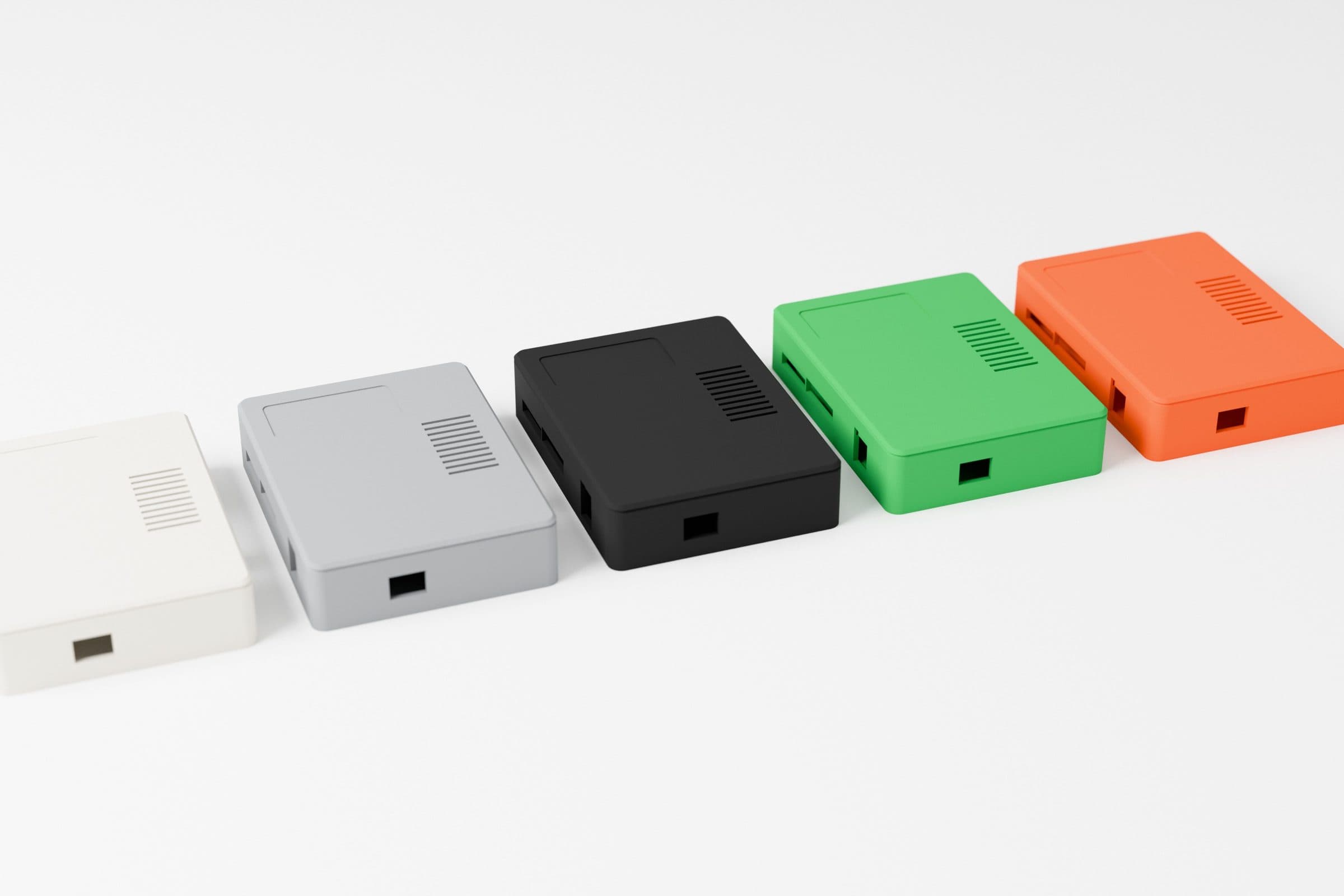 KNOBY enclosures in different finishes