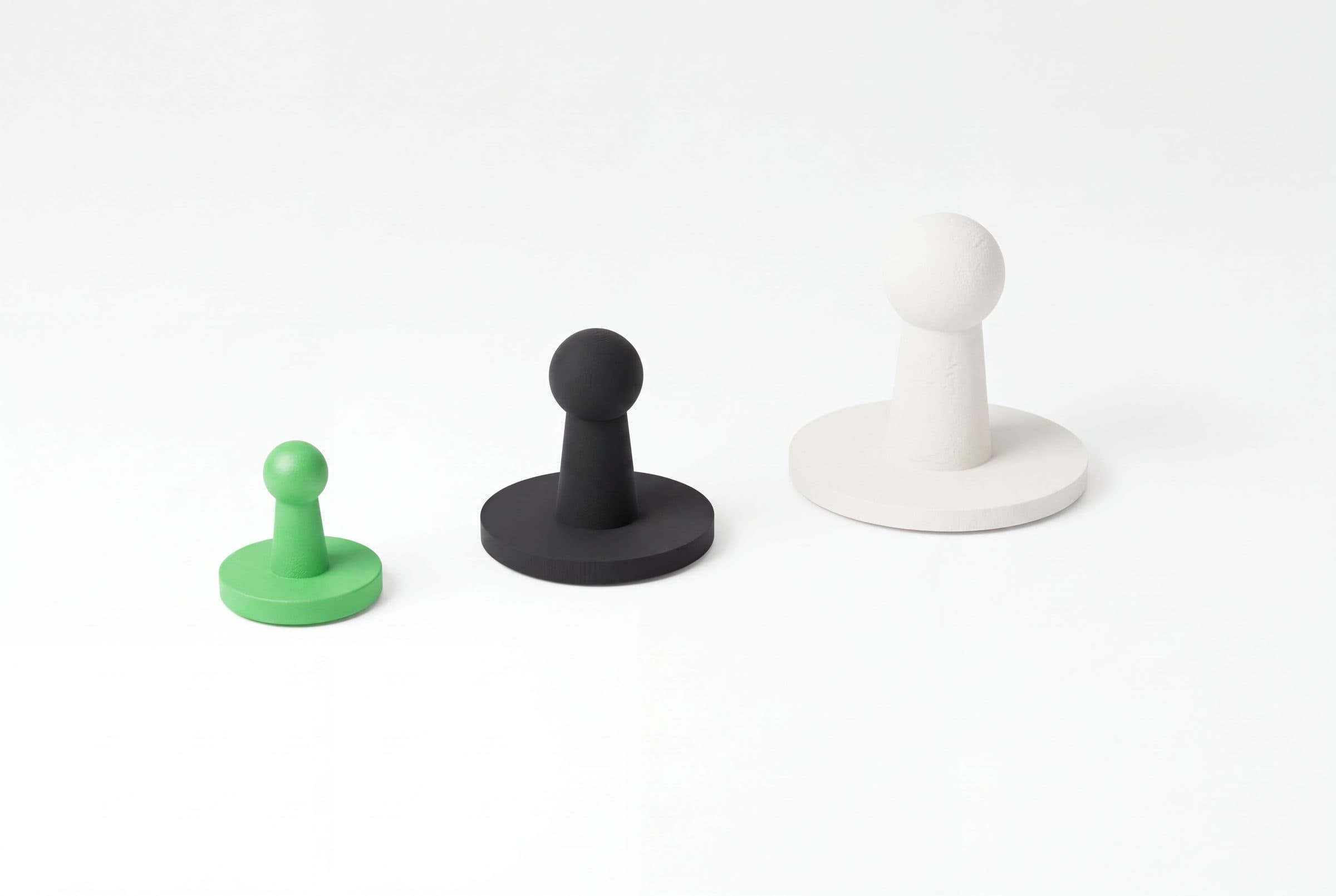 Stempel z logo w trzech rozmiarach