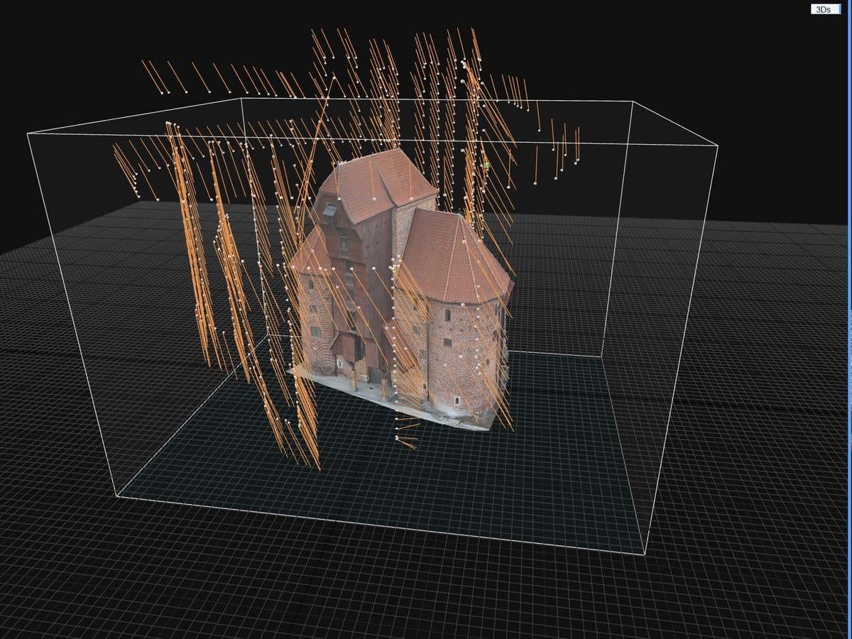 Fotogrametria: RealityCapture, WGS 84